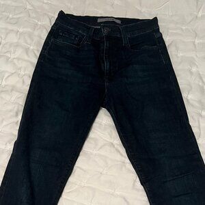 Joe's High Waisted Dark Denim Jeans